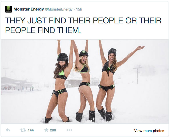 THEY JUST FIND THEIR PEOPLE OR THEIR PEOPLE FIND THEM.